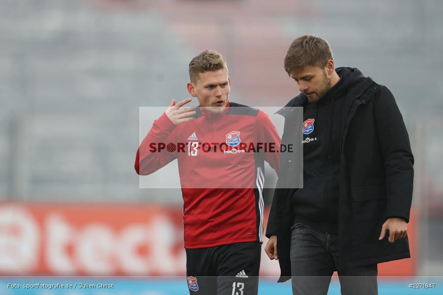 Felix Mueller, FLYERALARM Arena, Wuerzburg, 25.01.2020, DFB, sport, action, Fussball, 3. Liga, SpVgg Unterhaching, FC Wuerzburger Kickers - Bild-ID: 2271847
