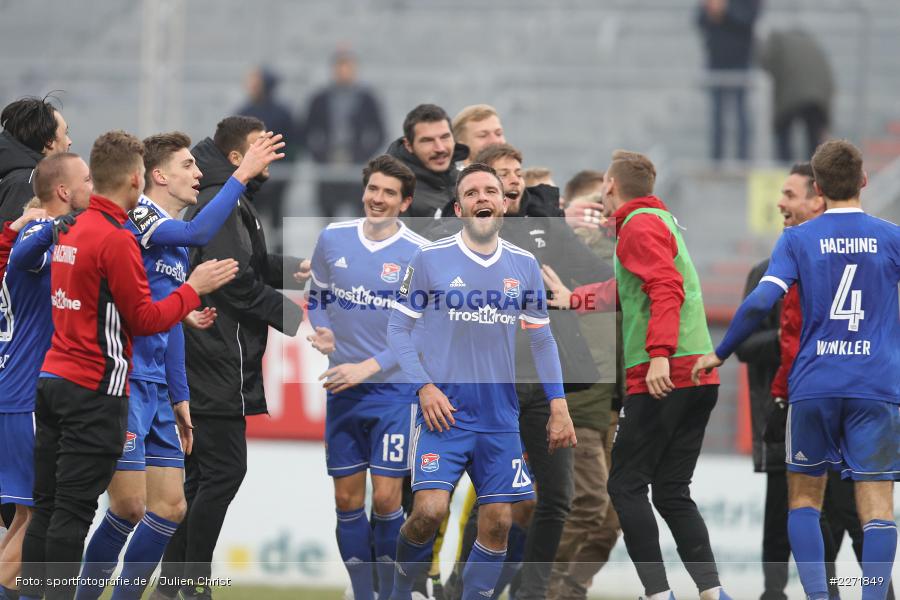 Humpa, Fans, Dominik Stahl, FLYERALARM Arena, Wuerzburg, 25.01.2020, DFB, sport, action, Fussball, 3. Liga, SpVgg Unterhaching, FC Wuerzburger Kickers - Bild-ID: 2271849