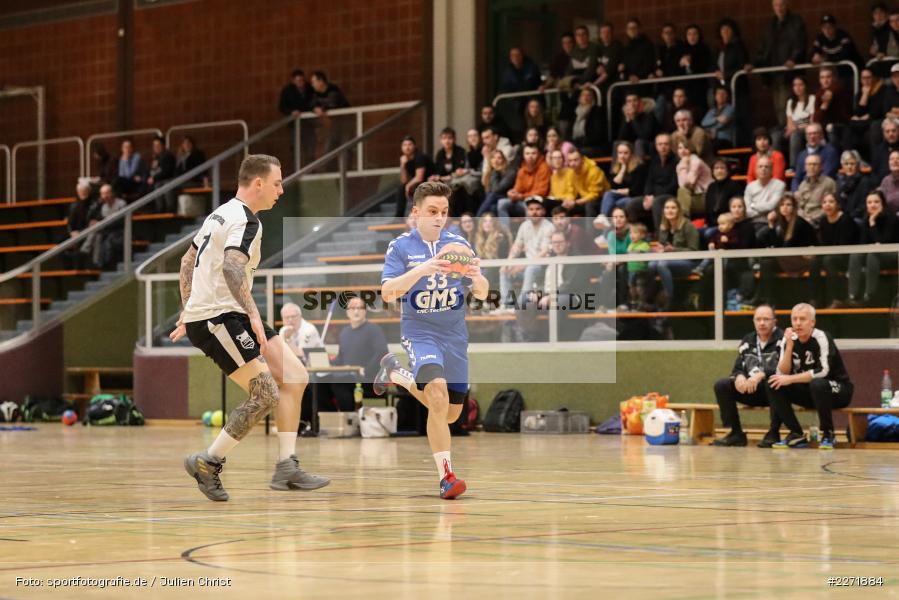 Philipp Schleicher, Benedikt Fuchs, Bezirksliga Staffel Nord Männer, 26.01.2020, Handball, HSV Thüngersheim, TSV Karlstadt - Bild-ID: 2271884