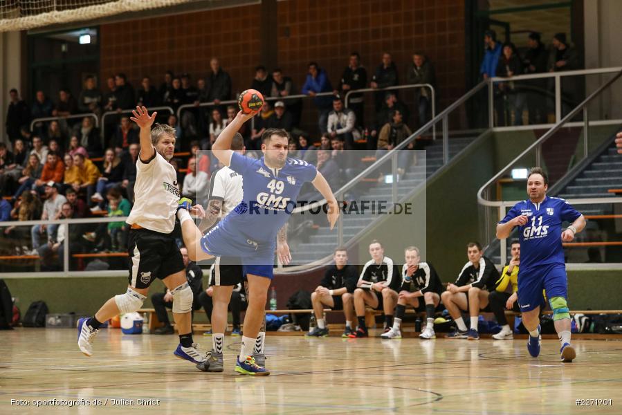 Sebastian Reiss, Bezirksliga Staffel Nord Männer, 26.01.2020, Handball, HSV Thüngersheim, TSV Karlstadt - Bild-ID: 2271901