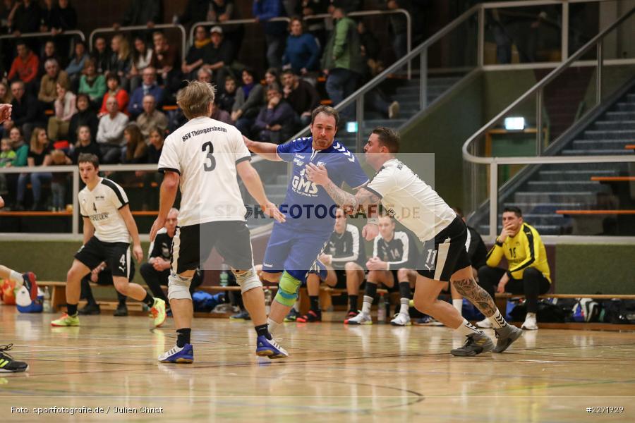 Philipp Schleicher, Markus Losert, Bezirksliga Staffel Nord Männer, 26.01.2020, Handball, HSV Thüngersheim, TSV Karlstadt - Bild-ID: 2271929