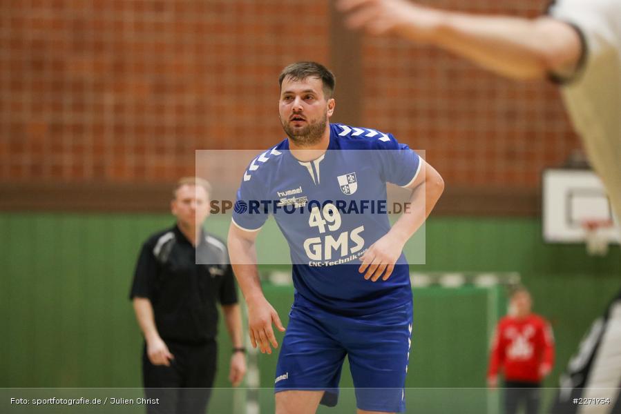 Sebastian Reiss, Bezirksliga Staffel Nord Männer, 26.01.2020, Handball, HSV Thüngersheim, TSV Karlstadt - Bild-ID: 2271934