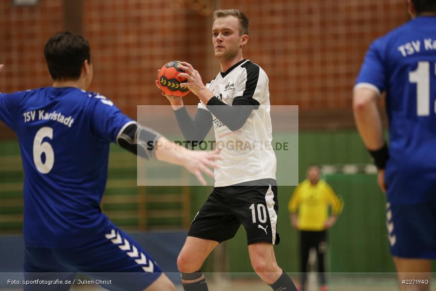 Alexander Klüpfel, Bezirksliga Staffel Nord Männer, 26.01.2020, Handball, HSV Thüngersheim, TSV Karlstadt - Bild-ID: 2271940