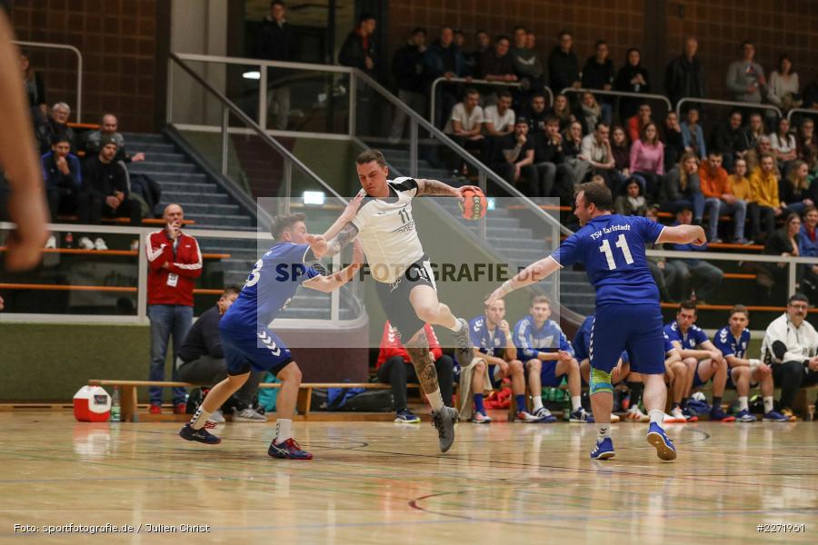 Philipp Schleicher, Bezirksliga Staffel Nord Männer, 26.01.2020, Handball, HSV Thüngersheim, TSV Karlstadt - Bild-ID: 2271961