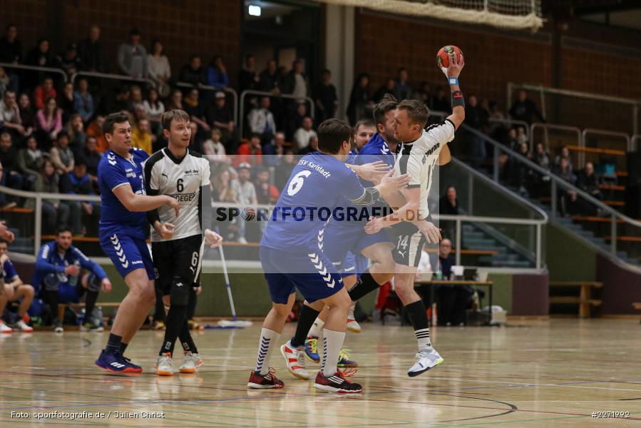 Sebastian Reiss, Sebastian Klüpfel, Bezirksliga Staffel Nord Männer, 26.01.2020, Handball, HSV Thüngersheim, TSV Karlstadt - Bild-ID: 2271992