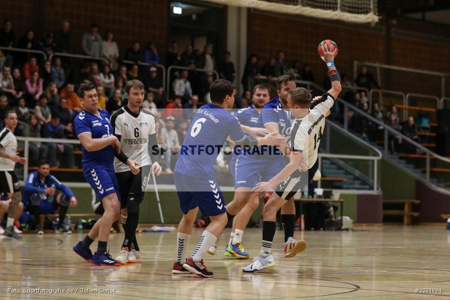 Sebastian Reiss, Sebastian Klüpfel, Bezirksliga Staffel Nord Männer, 26.01.2020, Handball, HSV Thüngersheim, TSV Karlstadt - Bild-ID: 2271994