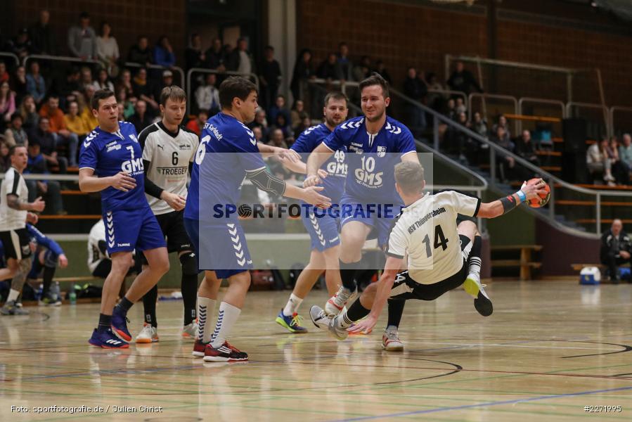 Sebastian Reiss, Sebastian Klüpfel, Bezirksliga Staffel Nord Männer, 26.01.2020, Handball, HSV Thüngersheim, TSV Karlstadt - Bild-ID: 2271995