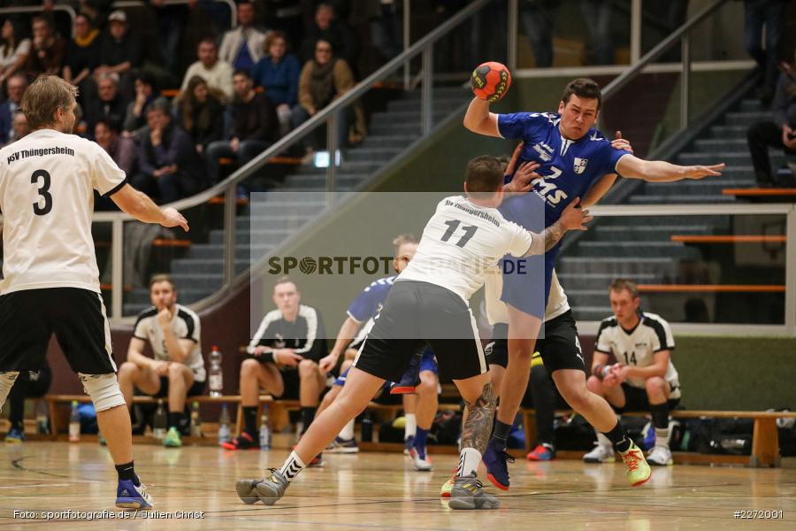 Philipp Schleicher, Christian Schön, Bezirksliga Staffel Nord Männer, 26.01.2020, Handball, HSV Thüngersheim, TSV Karlstadt - Bild-ID: 2272001