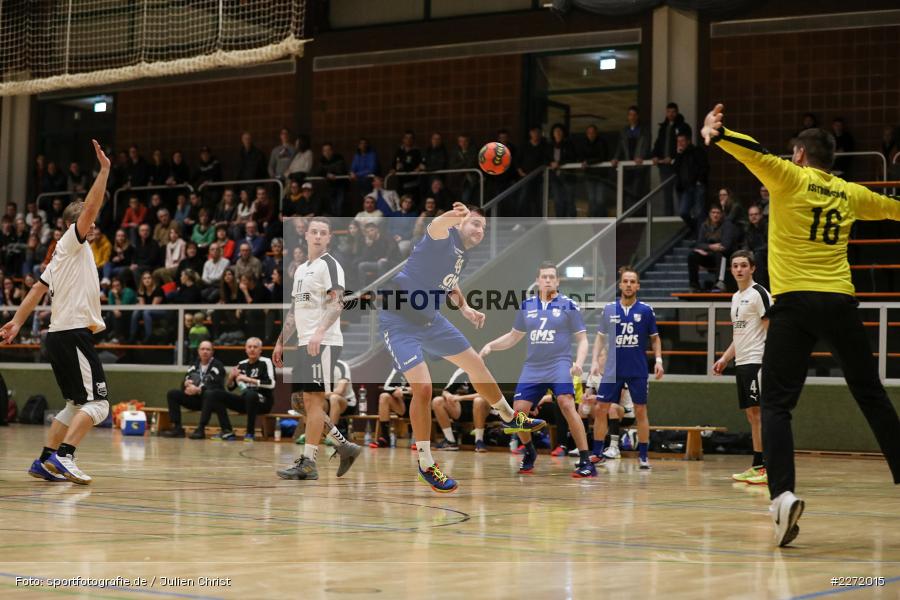 Christian Gündling, Sebastian Reiss, Bezirksliga Staffel Nord Männer, 26.01.2020, Handball, HSV Thüngersheim, TSV Karlstadt - Bild-ID: 2272015