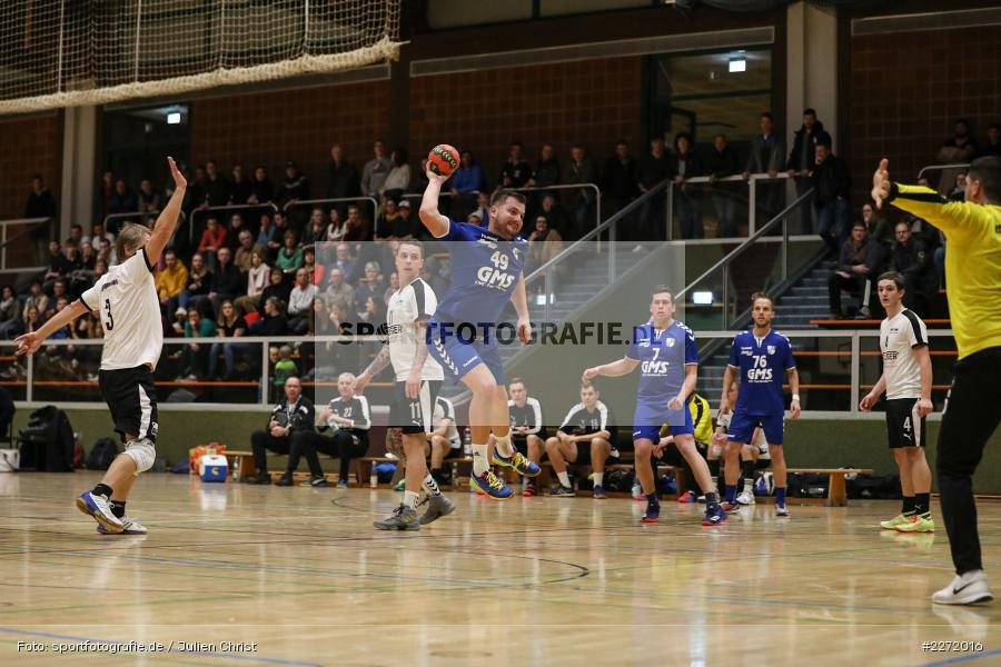 Sebastian Reiss, Bezirksliga Staffel Nord Männer, 26.01.2020, Handball, HSV Thüngersheim, TSV Karlstadt - Bild-ID: 2272016