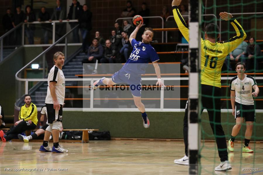 Adrian Chidovet, Thilo Wilke, Bezirksliga Staffel Nord Männer, 26.01.2020, Handball, HSV Thüngersheim, TSV Karlstadt - Bild-ID: 2272027