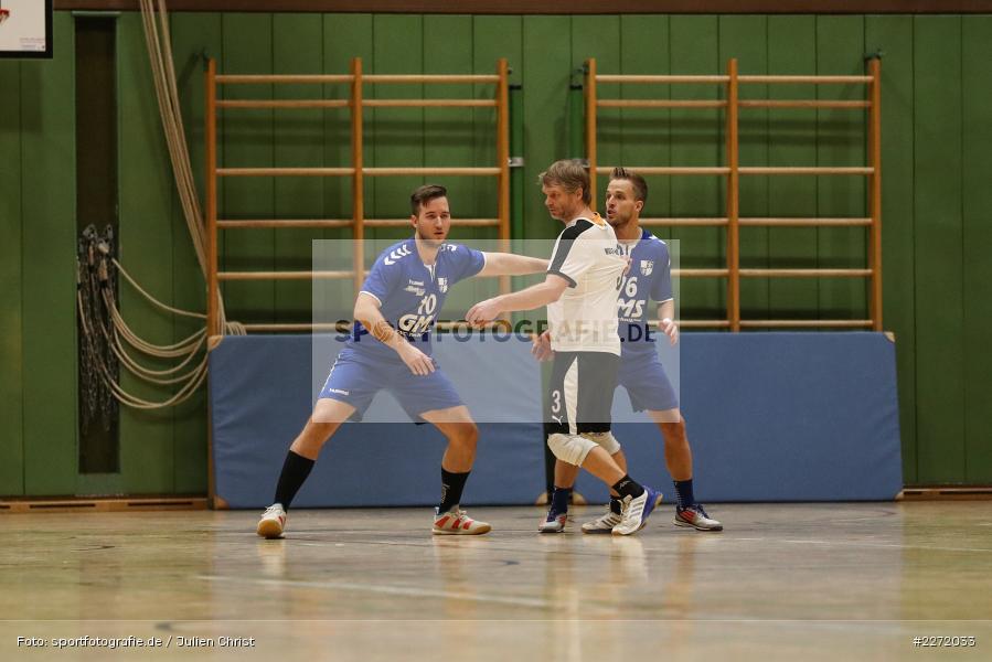 Christian Gündling, Thilo Wilke, Andreas Obert, Bezirksliga Staffel Nord Männer, 26.01.2020, Handball, HSV Thüngersheim, TSV Karlstadt - Bild-ID: 2272033