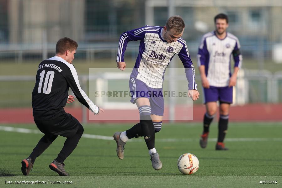 Jonas Grüb, Philipp Gößwein, Gerbrunn, 08.02.2020, Kreisfreundschaftsspiele, TSV Retzbach, SV Gaukönigshofen - Bild-ID: 2272354