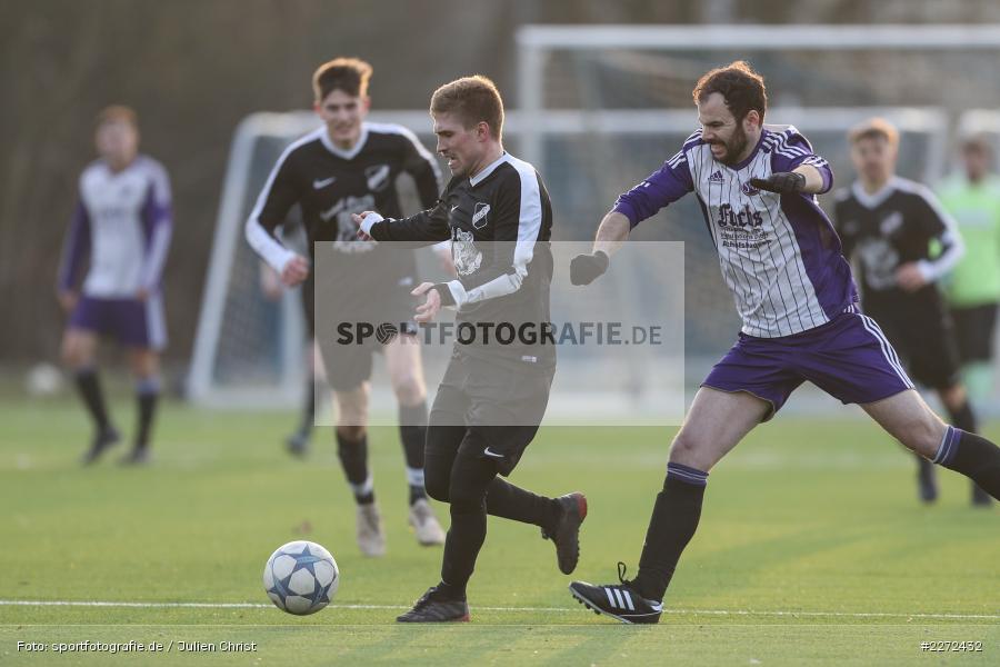 Philipp Gößwein, Tobias Werner, Gerbrunn, 08.02.2020, Kreisfreundschaftsspiele, TSV Retzbach, SV Gaukönigshofen - Bild-ID: 2272432