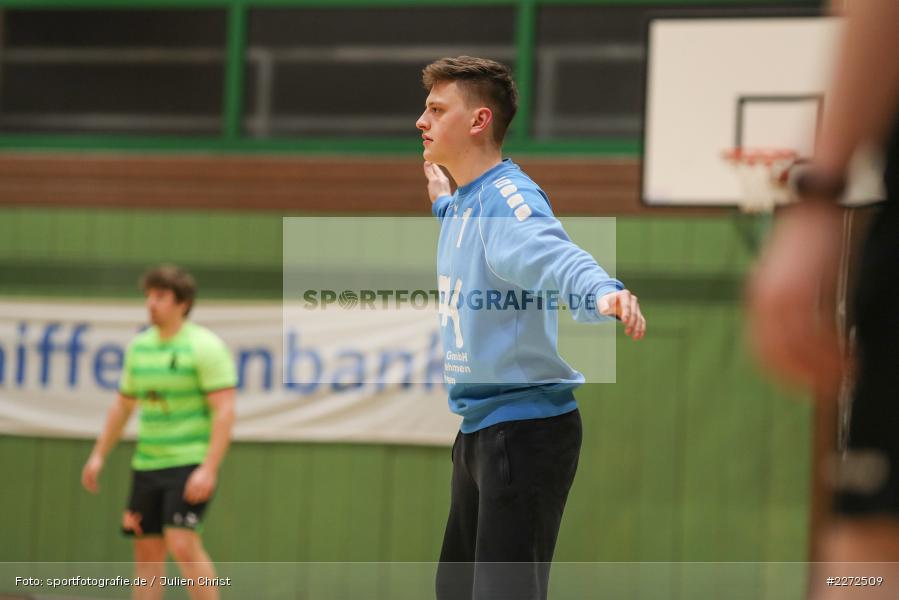 Felix Schäfer, 09.02.2020, Bezirksliga Staffel Nord, DJK Nüdlingen, TSV Karlstadt - Bild-ID: 2272509