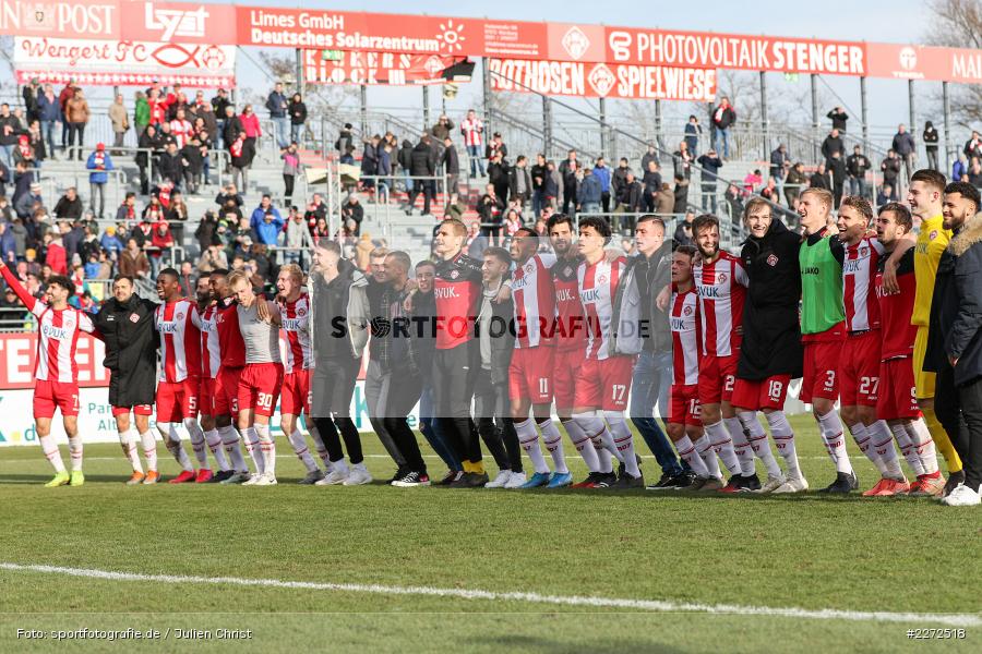 Soccer, Fussball, DFB, Würzburg, FLYERALARM Arena, 09.02.2020, 3. Liga, FC Ingolstadt 04, FC Würzburger Kickers - Bild-ID: 2272518