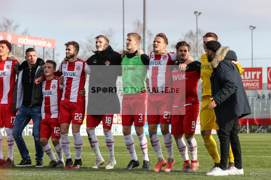 Soccer, Fussball, DFB, Würzburg, FLYERALARM Arena, 09.02.2020, 3. Liga, FC Ingolstadt 04, FC Würzburger Kickers - Bild-ID: 2272519