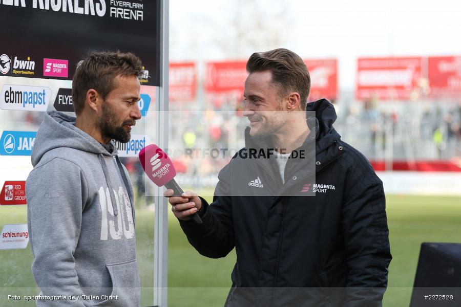 Stefan Fuckert, Magenta Sport, Michael Schiele, Soccer, Fussball, DFB, Würzburg, FLYERALARM Arena, 09.02.2020, 3. Liga, FC Ingolstadt 04, FC Würzburger Kickers - Bild-ID: 2272528