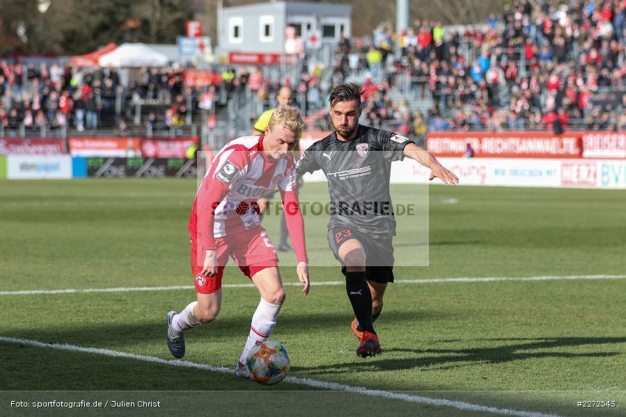 Robin Krausse, Luke Hemmerich, Soccer, Fussball, DFB, Würzburg, FLYERALARM Arena, 09.02.2020, 3. Liga, FC Ingolstadt 04, FC Würzburger Kickers - Bild-ID: 2272543 Robin Krausse, Luke Hemmerich, Soccer, Fussball, DFB, Würzburg, FLYERALARM Arena, 09.02.2020, 3. Liga, FC Ingolstadt 04, FC Würzburger Kickers - Bild-ID: 2272543