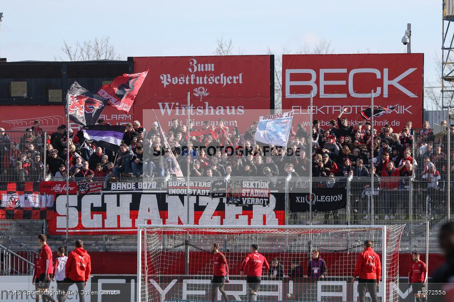 Schanzer Fans, Soccer, Fussball, DFB, Würzburg, FLYERALARM Arena, 09.02.2020, 3. Liga, FC Ingolstadt 04, FC Würzburger Kickers - Bild-ID: 2272556 Schanzer Fans, Soccer, Fussball, DFB, Würzburg, FLYERALARM Arena, 09.02.2020, 3. Liga, FC Ingolstadt 04, FC Würzburger Kickers - Bild-ID: 2272556