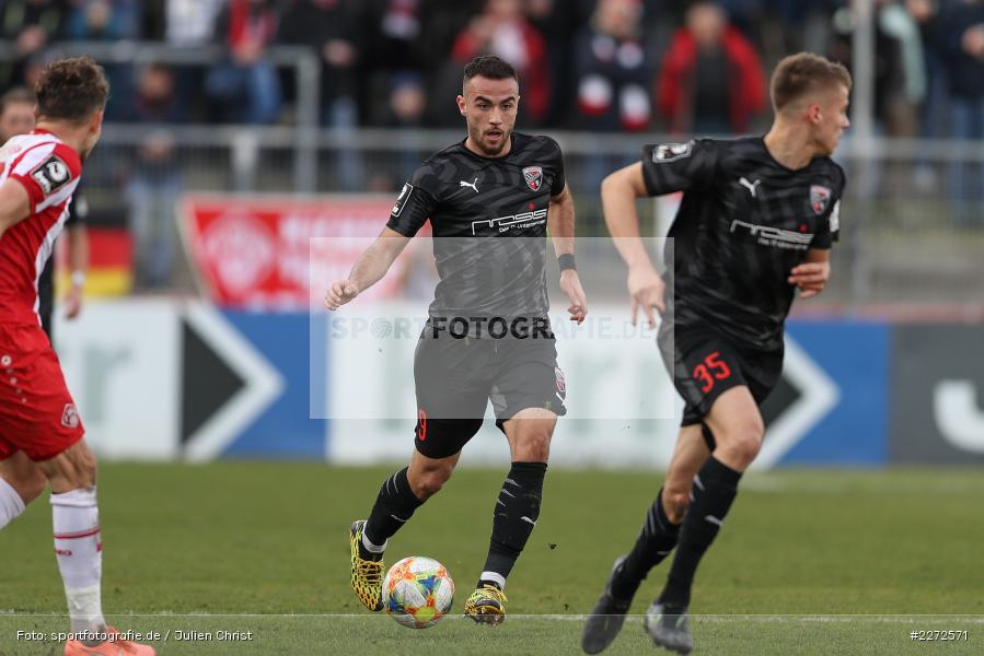 Fatih Kaya, Soccer, Fussball, DFB, Würzburg, FLYERALARM Arena, 09.02.2020, 3. Liga, FC Ingolstadt 04, FC Würzburger Kickers - Bild-ID: 2272571