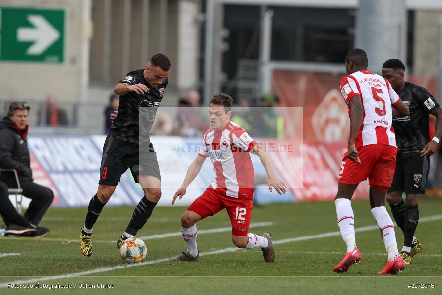 Fatih Kaya, Patrick Sontheimer, Soccer, Fussball, DFB, Würzburg, FLYERALARM Arena, 09.02.2020, 3. Liga, FC Ingolstadt 04, FC Würzburger Kickers - Bild-ID: 2272578 Fatih Kaya, Patrick Sontheimer, Soccer, Fussball, DFB, Würzburg, FLYERALARM Arena, 09.02.2020, 3. Liga, FC Ingolstadt 04, FC Würzburger Kickers - Bild-ID: 2272578