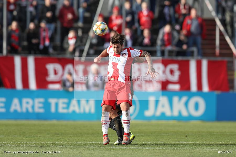 Björn Paulsen, Dominic Baumann, Soccer, Fussball, DFB, Würzburg, FLYERALARM Arena, 09.02.2020, 3. Liga, FC Ingolstadt 04, FC Würzburger Kickers - Bild-ID: 2272591