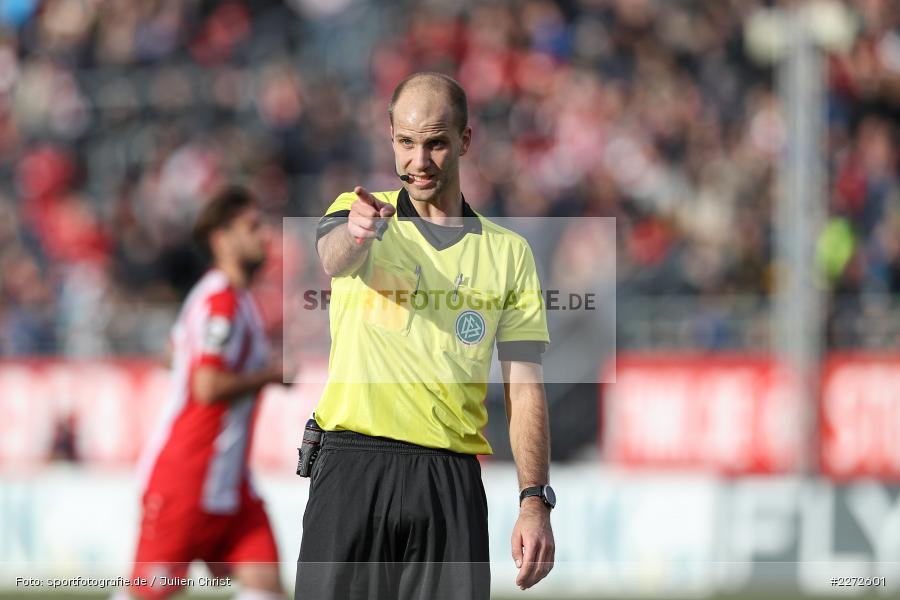 Schiedsrichter, Vechta, Franz Bokop, Soccer, Fussball, DFB, Würzburg, FLYERALARM Arena, 09.02.2020, 3. Liga, FC Ingolstadt 04, FC Würzburger Kickers - Bild-ID: 2272601