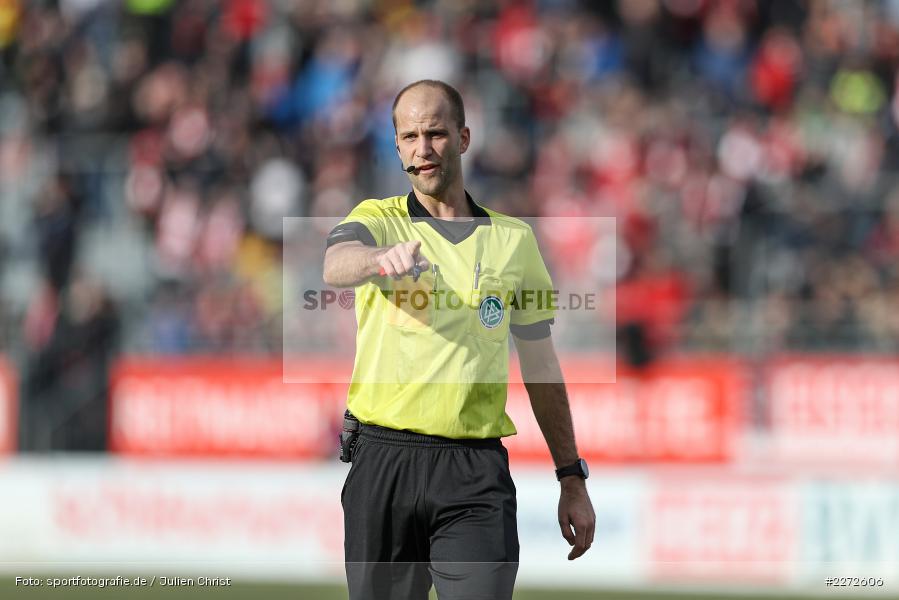 Vechta, Schiedsrichter, Franz Bokop, Soccer, Fussball, DFB, Würzburg, FLYERALARM Arena, 09.02.2020, 3. Liga, FC Ingolstadt 04, FC Würzburger Kickers - Bild-ID: 2272606