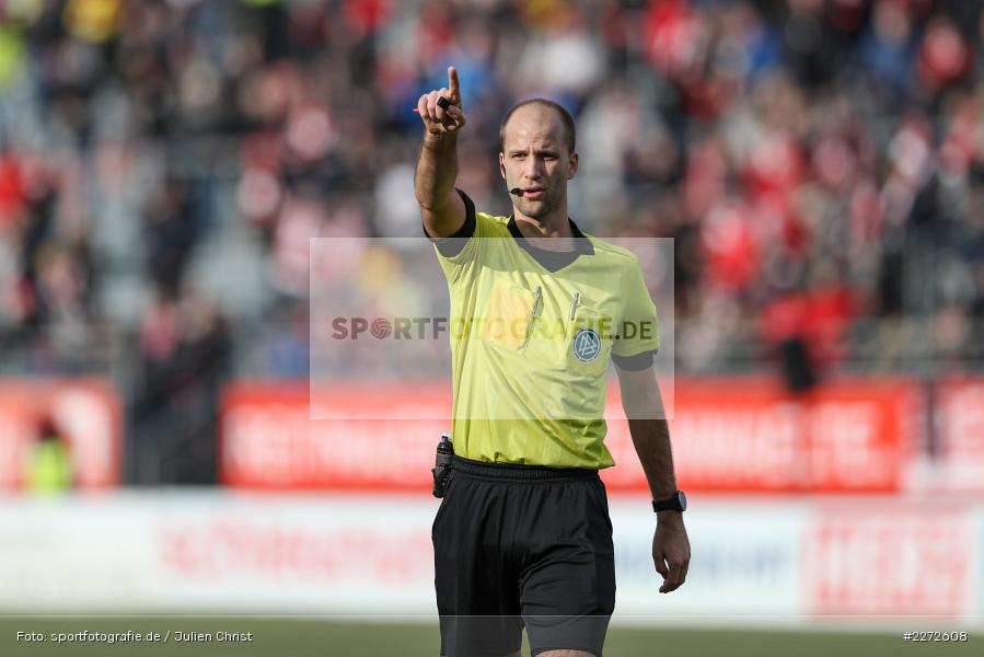 Vechta, Schiedsrichter, Franz Bokop, Soccer, Fussball, DFB, Würzburg, FLYERALARM Arena, 09.02.2020, 3. Liga, FC Ingolstadt 04, FC Würzburger Kickers - Bild-ID: 2272608