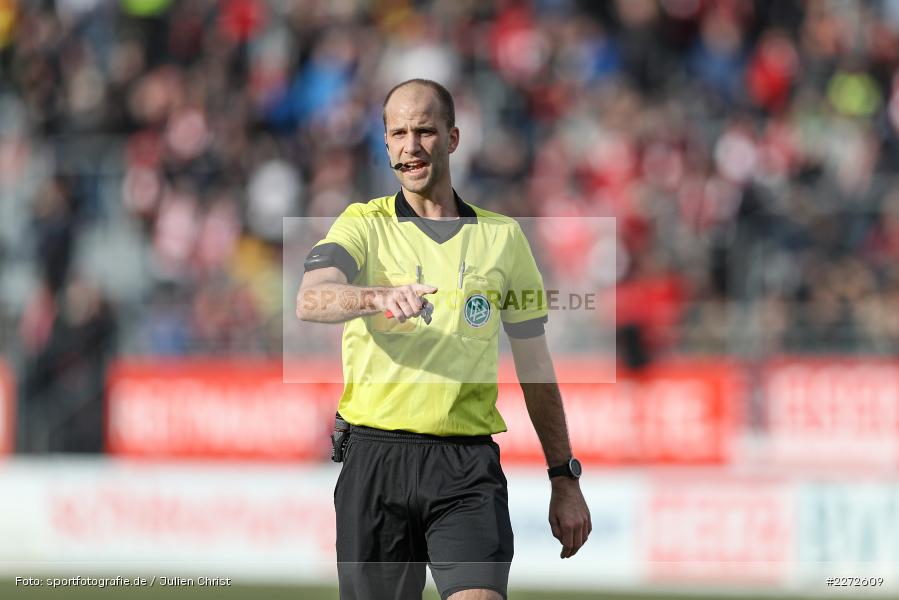 Vechta, Schiedsrichter, Franz Bokop, Soccer, Fussball, DFB, Würzburg, FLYERALARM Arena, 09.02.2020, 3. Liga, FC Ingolstadt 04, FC Würzburger Kickers - Bild-ID: 2272609