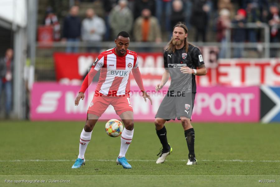 Saliou Sané, Soccer, Fussball, DFB, Würzburg, FLYERALARM Arena, 09.02.2020, 3. Liga, FC Ingolstadt 04, FC Würzburger Kickers - Bild-ID: 2272610