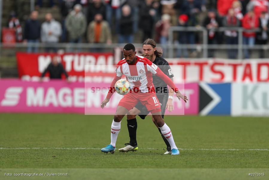 Björn Paulsen, Saliou Sané, Soccer, Fussball, DFB, Würzburg, FLYERALARM Arena, 09.02.2020, 3. Liga, FC Ingolstadt 04, FC Würzburger Kickers - Bild-ID: 2272613