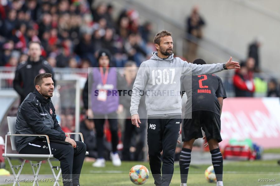Michael Schiele, Soccer, Fussball, DFB, Würzburg, FLYERALARM Arena, 09.02.2020, 3. Liga, FC Ingolstadt 04, FC Würzburger Kickers - Bild-ID: 2272614