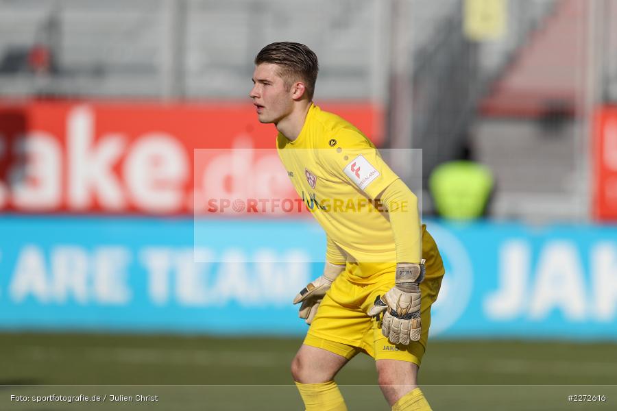 Vincent Müller, Soccer, Fussball, DFB, Würzburg, FLYERALARM Arena, 09.02.2020, 3. Liga, FC Ingolstadt 04, FC Würzburger Kickers - Bild-ID: 2272616