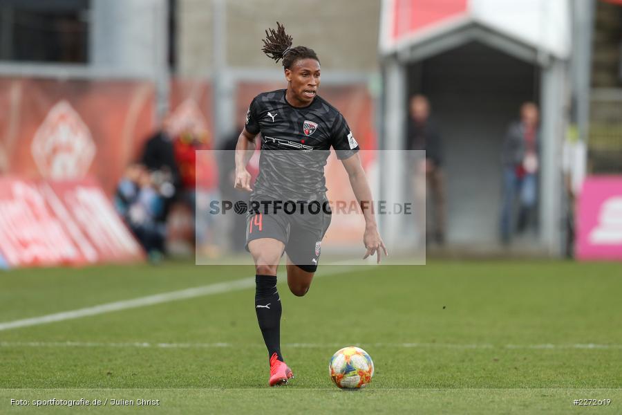 Caniggia Ginola Elva, Soccer, Fussball, DFB, Würzburg, FLYERALARM Arena, 09.02.2020, 3. Liga, FC Ingolstadt 04, FC Würzburger Kickers - Bild-ID: 2272619
