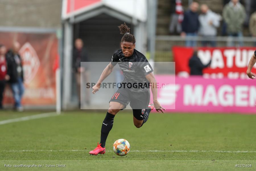Caniggia Ginola Elva, Soccer, Fussball, DFB, Würzburg, FLYERALARM Arena, 09.02.2020, 3. Liga, FC Ingolstadt 04, FC Würzburger Kickers - Bild-ID: 2272624