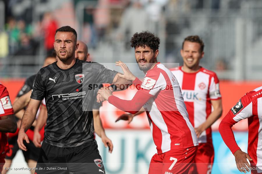 Fabio Kaufmann, Soccer, Fussball, DFB, Würzburg, FLYERALARM Arena, 09.02.2020, 3. Liga, FC Ingolstadt 04, FC Würzburger Kickers - Bild-ID: 2272626