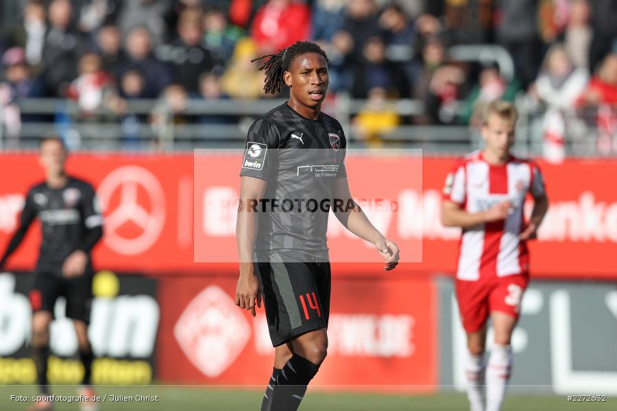 Caniggia Ginola Elva, Soccer, Fussball, DFB, Würzburg, FLYERALARM Arena, 09.02.2020, 3. Liga, FC Ingolstadt 04, FC Würzburger Kickers - Bild-ID: 2272632