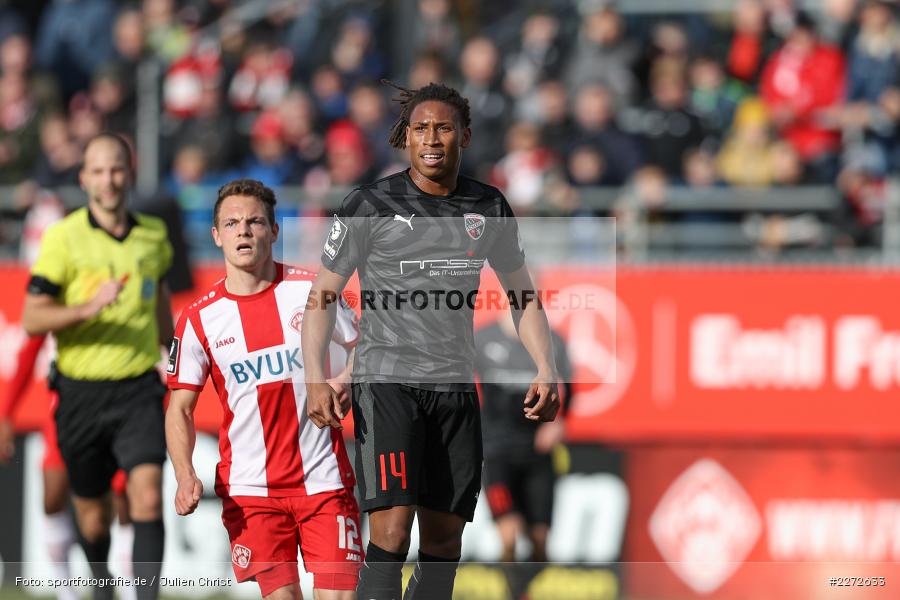Caniggia Ginola Elva, Soccer, Fussball, DFB, Würzburg, FLYERALARM Arena, 09.02.2020, 3. Liga, FC Ingolstadt 04, FC Würzburger Kickers - Bild-ID: 2272633