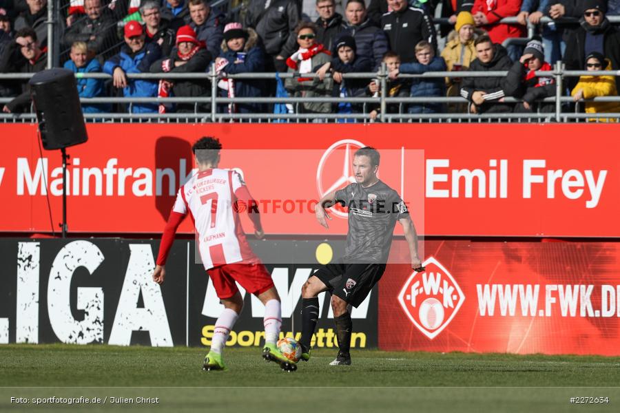 Soccer, Fussball, DFB, Würzburg, FLYERALARM Arena, 09.02.2020, 3. Liga, FC Ingolstadt 04, FC Würzburger Kickers - Bild-ID: 2272634