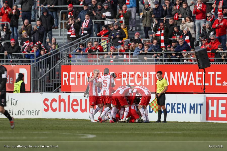Soccer, Fussball, DFB, Würzburg, FLYERALARM Arena, 09.02.2020, 3. Liga, FC Ingolstadt 04, FC Würzburger Kickers - Bild-ID: 2272658
