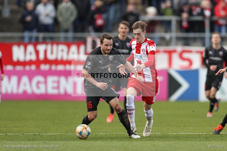 Soccer, Fussball, DFB, Würzburg, FLYERALARM Arena, 09.02.2020, 3. Liga, FC Ingolstadt 04, FC Würzburger Kickers - Bild-ID: 2272696