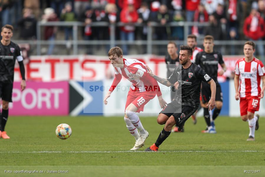 Soccer, Fussball, DFB, Würzburg, FLYERALARM Arena, 09.02.2020, 3. Liga, FC Ingolstadt 04, FC Würzburger Kickers - Bild-ID: 2272697