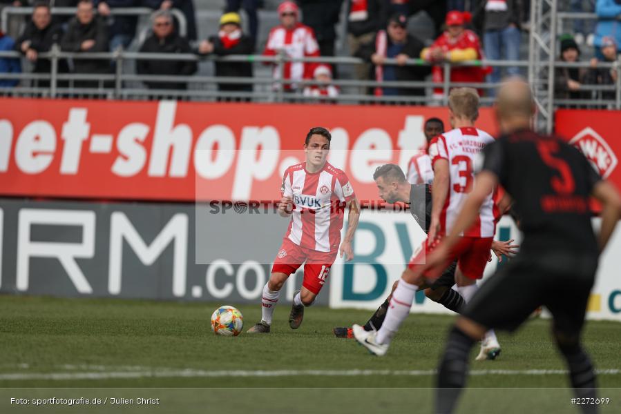 Soccer, Fussball, DFB, Würzburg, FLYERALARM Arena, 09.02.2020, 3. Liga, FC Ingolstadt 04, FC Würzburger Kickers - Bild-ID: 2272699