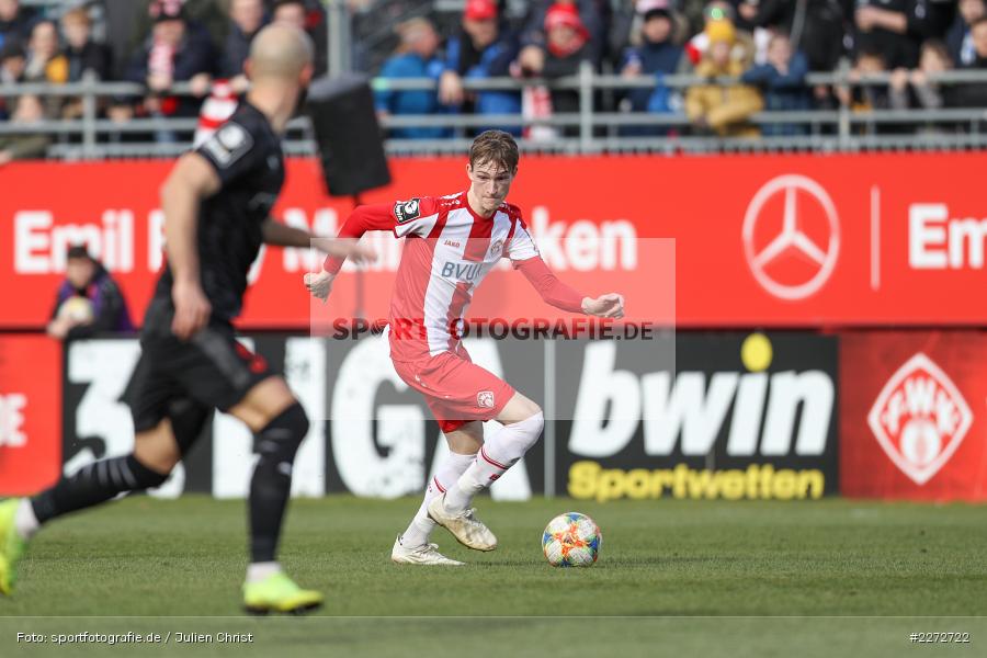 Soccer, Fussball, DFB, Würzburg, FLYERALARM Arena, 09.02.2020, 3. Liga, FC Ingolstadt 04, FC Würzburger Kickers - Bild-ID: 2272722