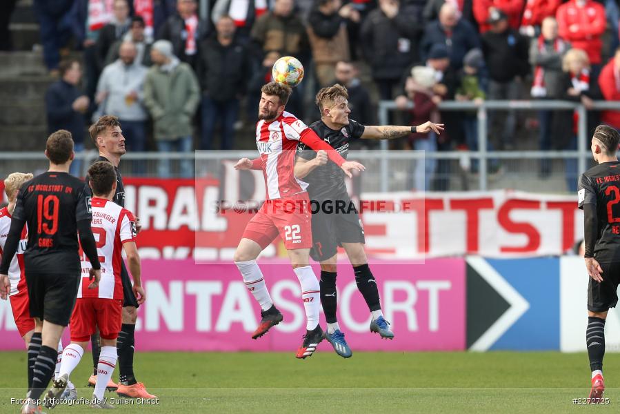 Soccer, Fussball, DFB, Würzburg, FLYERALARM Arena, 09.02.2020, 3. Liga, FC Ingolstadt 04, FC Würzburger Kickers - Bild-ID: 2272725
