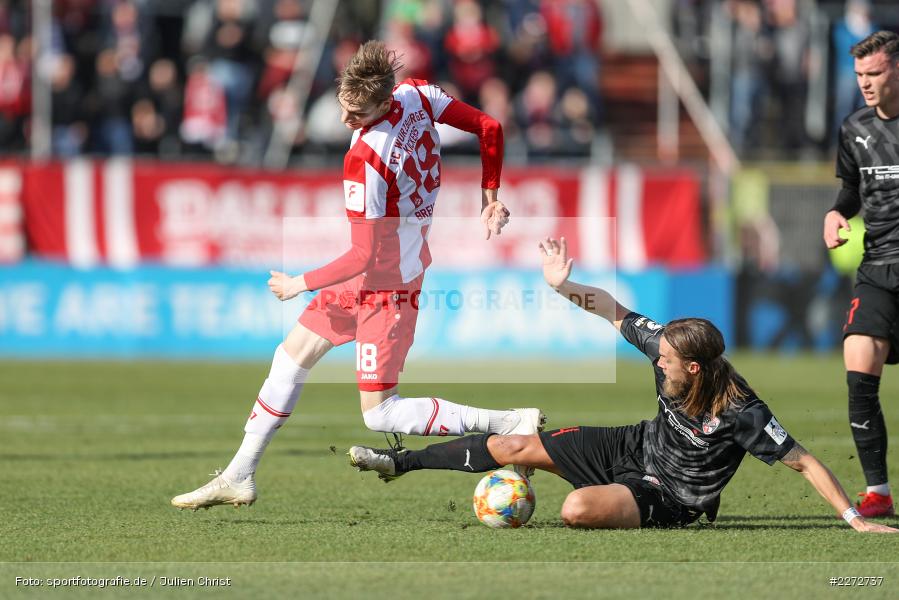 Soccer, Fussball, DFB, Würzburg, FLYERALARM Arena, 09.02.2020, 3. Liga, FC Ingolstadt 04, FC Würzburger Kickers - Bild-ID: 2272737