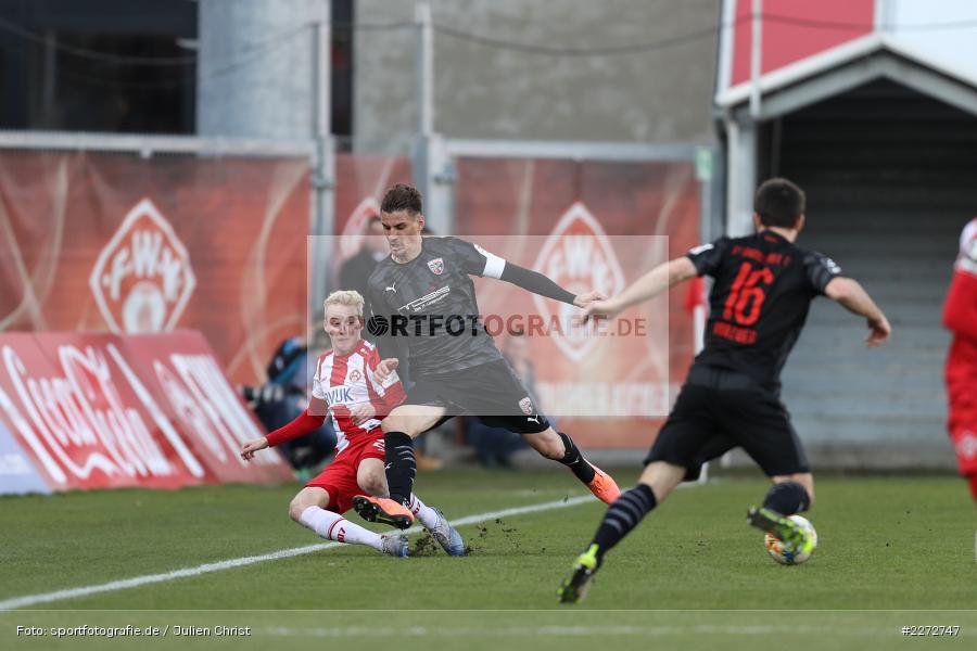 Soccer, Fussball, DFB, Würzburg, FLYERALARM Arena, 09.02.2020, 3. Liga, FC Ingolstadt 04, FC Würzburger Kickers - Bild-ID: 2272747
