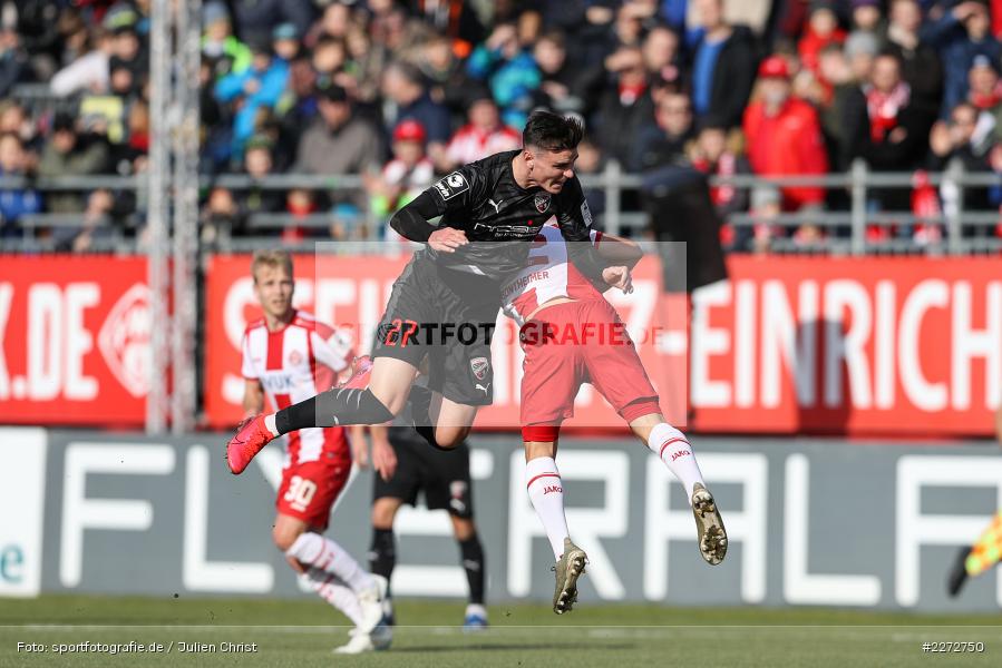Soccer, Fussball, DFB, Würzburg, FLYERALARM Arena, 09.02.2020, 3. Liga, FC Ingolstadt 04, FC Würzburger Kickers - Bild-ID: 2272750
